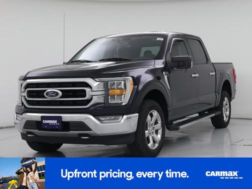 Blue 2021 Ford F-150 XLT