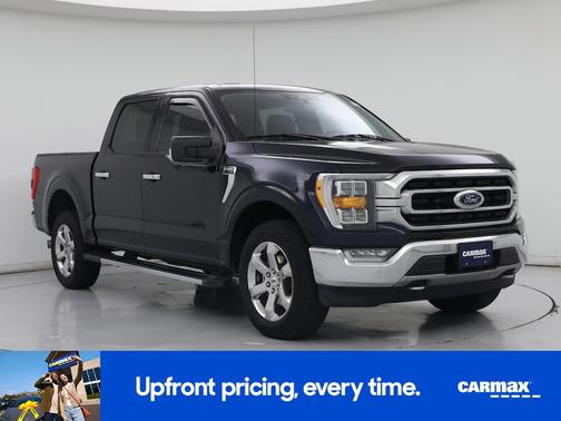 Blue 2021 Ford F-150 XLT