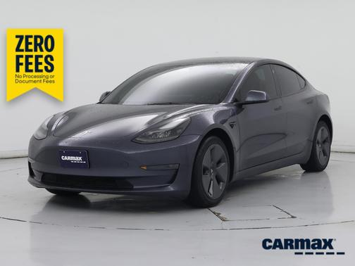 Gray 2023 Tesla Model 3