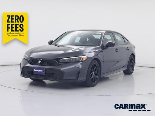 Gray 2025 Honda Civic Sport