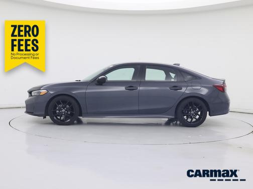 Gray 2025 Honda Civic Sport