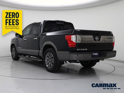 Black 2017 Nissan Titan Platinum Reserve