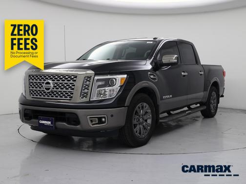 Black 2017 Nissan Titan Platinum Reserve