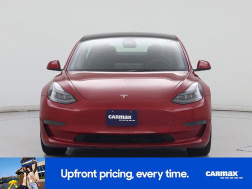 Red 2023 Tesla Model 3