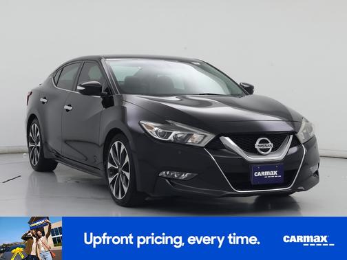 Black 2016 Nissan Maxima SR