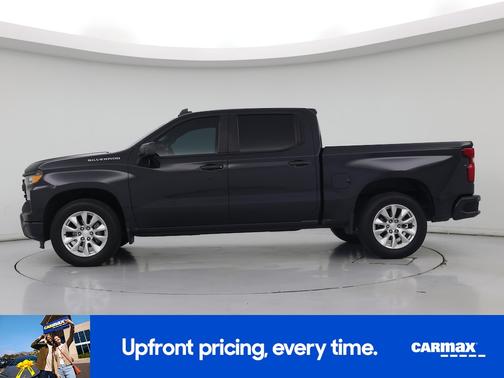 Gray 2022 Chevrolet Silverado 1500 Custom