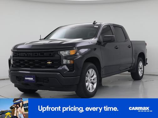 Gray 2022 Chevrolet Silverado 1500 Custom