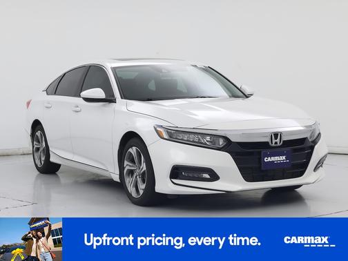 White 2019 Honda Accord EX