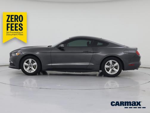 Gray 2015 Ford Mustang