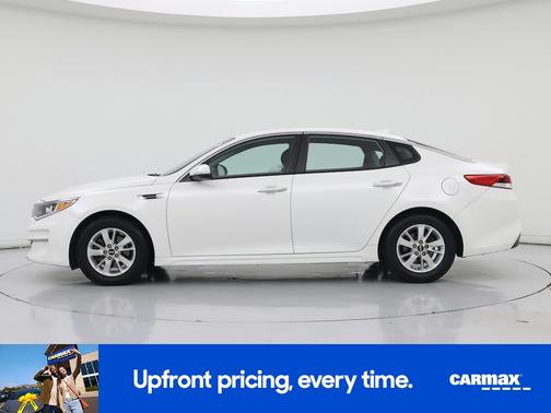 White 2016 Kia Optima LX