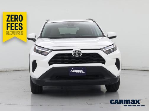 White 2022 Toyota RAV4 XLE