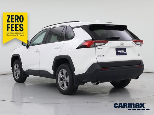 White 2022 Toyota RAV4 XLE