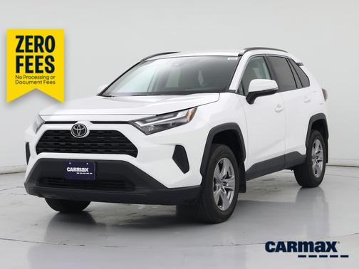 White 2022 Toyota RAV4 XLE