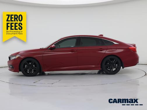 Red 2019 Honda Accord Sport