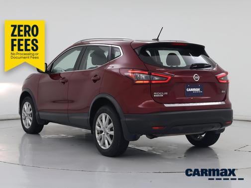 Red 2021 Nissan Rogue Sport SV