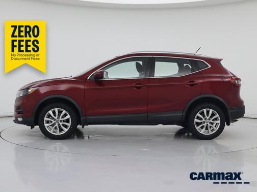 Red 2021 Nissan Rogue Sport SV
