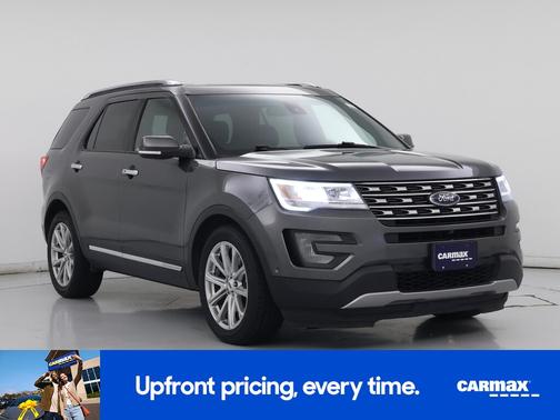 Gray 2016 Ford Explorer Limited