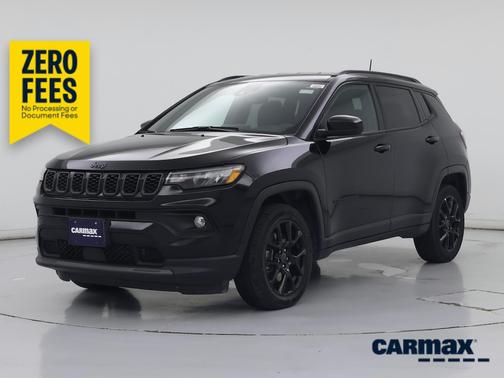 Black 2025 Jeep Compass Latitude