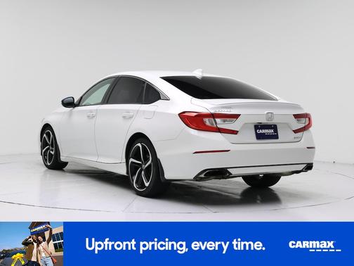 White 2018 Honda Accord Sport