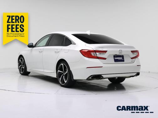 White 2018 Honda Accord Sport