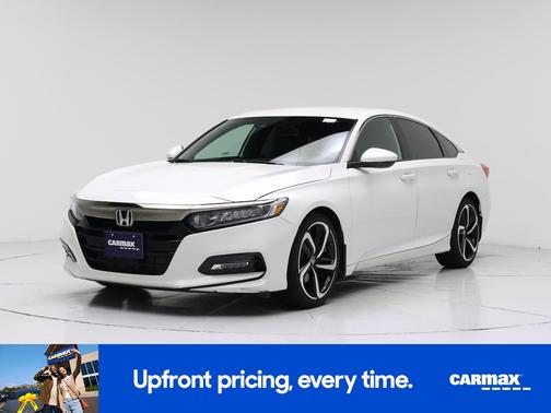 White 2018 Honda Accord Sport