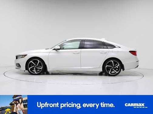White 2018 Honda Accord Sport