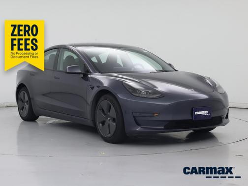 Gray 2023 Tesla Model 3