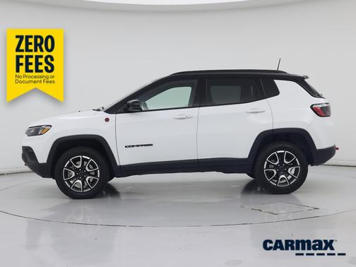 White 2025 Jeep Compass Trailhawk
