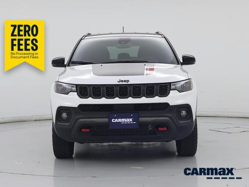 White 2025 Jeep Compass Trailhawk