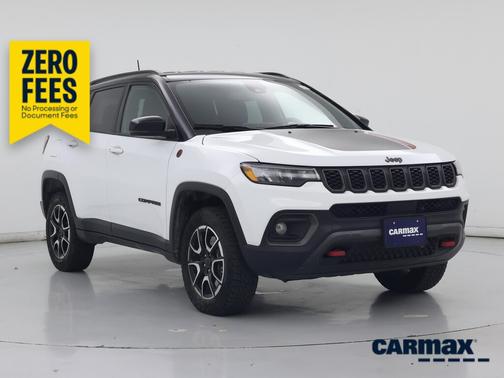 White 2025 Jeep Compass Trailhawk