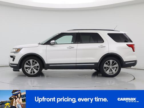 White 2018 Ford Explorer Limited