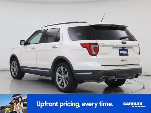 White 2018 Ford Explorer Limited
