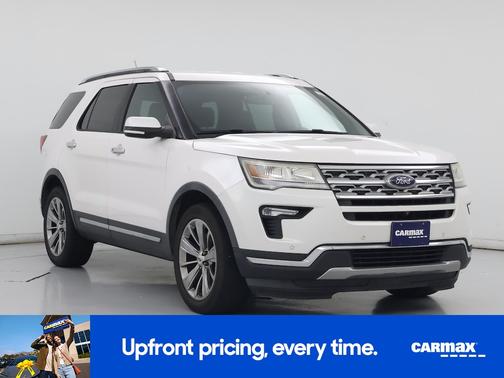 White 2018 Ford Explorer Limited