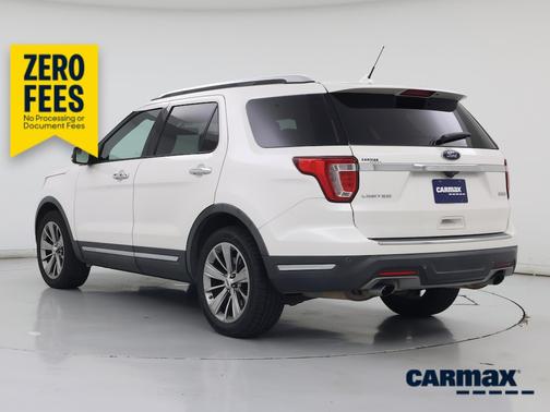 White 2018 Ford Explorer Limited