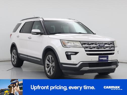 White 2018 Ford Explorer Limited