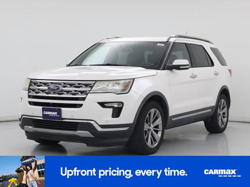 White 2018 Ford Explorer Limited