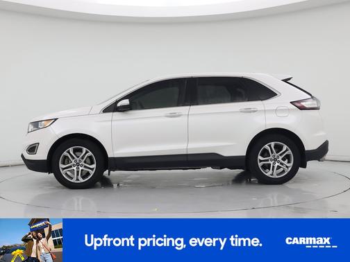 White 2015 Ford Edge Titanium