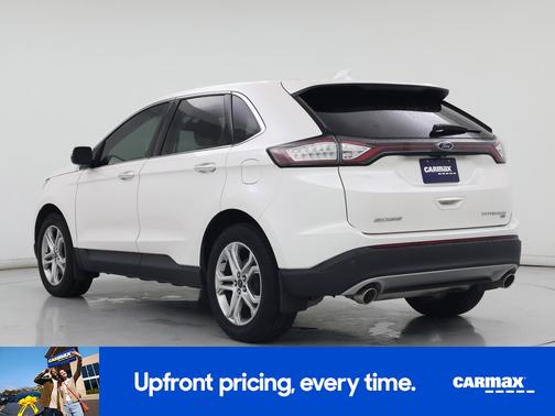 White 2015 Ford Edge Titanium