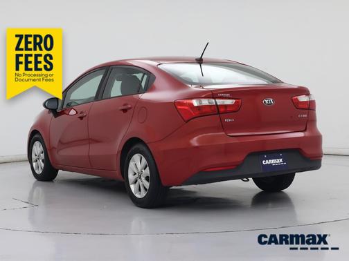 Red 2017 Kia Rio EX