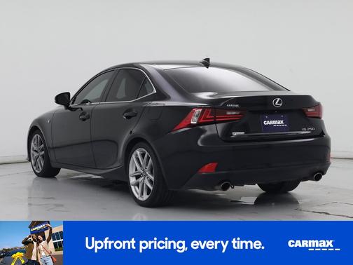 Black 2015 Lexus IS 250