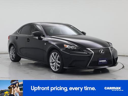 Black 2015 Lexus IS 250