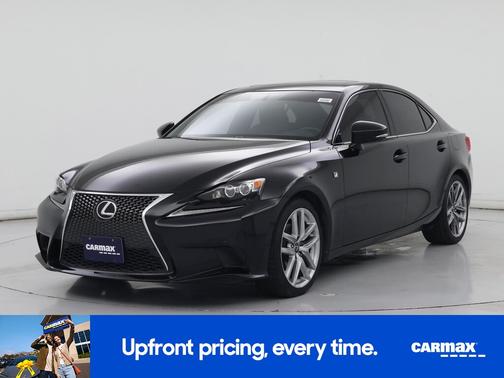 Black 2015 Lexus IS 250