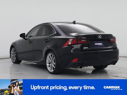 Black 2015 Lexus IS 250