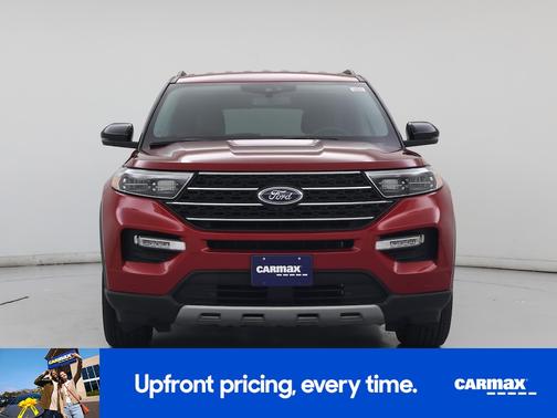 Red 2023 Ford Explorer XLT