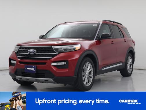 Red 2023 Ford Explorer XLT