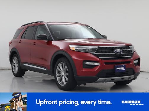 Red 2023 Ford Explorer XLT
