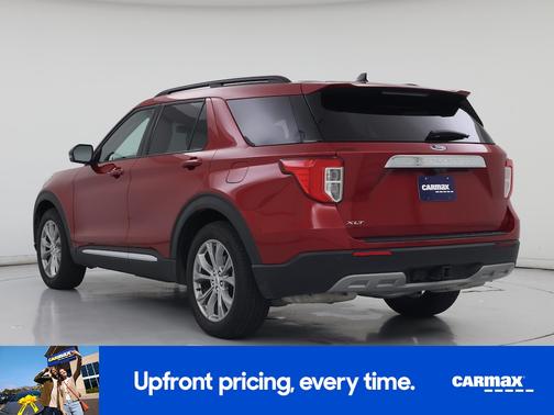 Red 2023 Ford Explorer XLT