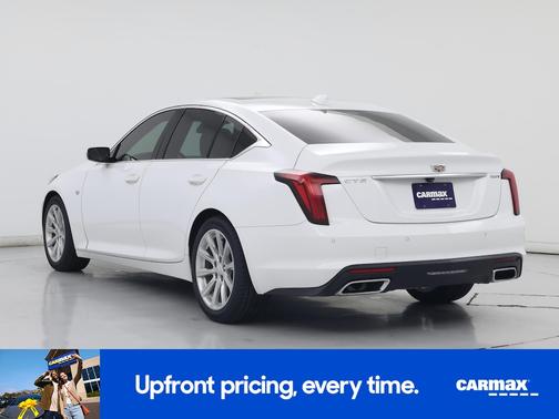 White 2023 Cadillac CT5 Luxury