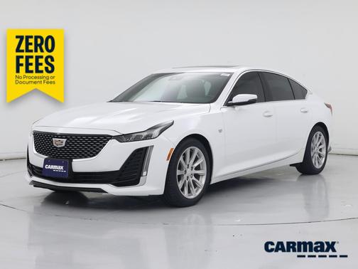 White 2023 Cadillac CT5 Luxury