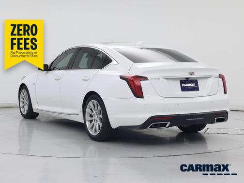 White 2023 Cadillac CT5 Luxury